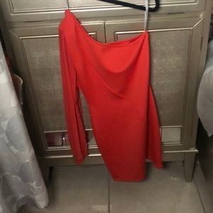 Sexy, one shoulder dress